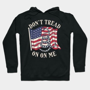 Don’t tread on me usa flag Hoodie